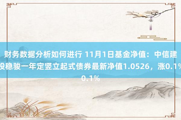 财务数据分析如何进行 11月1日基金净值：中信建投稳骏一年定竖立起式债券最新净值1.0526，涨0.1%