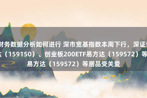 财务数据分析如何进行 深市宽基指数本周下行，深证50ETF易方达（159150）、创业板200ETF易方达（159572）等居品受关爱