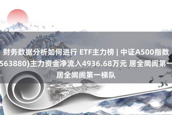 财务数据分析如何进行 ETF主力榜 | 中证A500指数ETF(563880)主力资金净流入4936.68万元 居全阛阓第一梯队